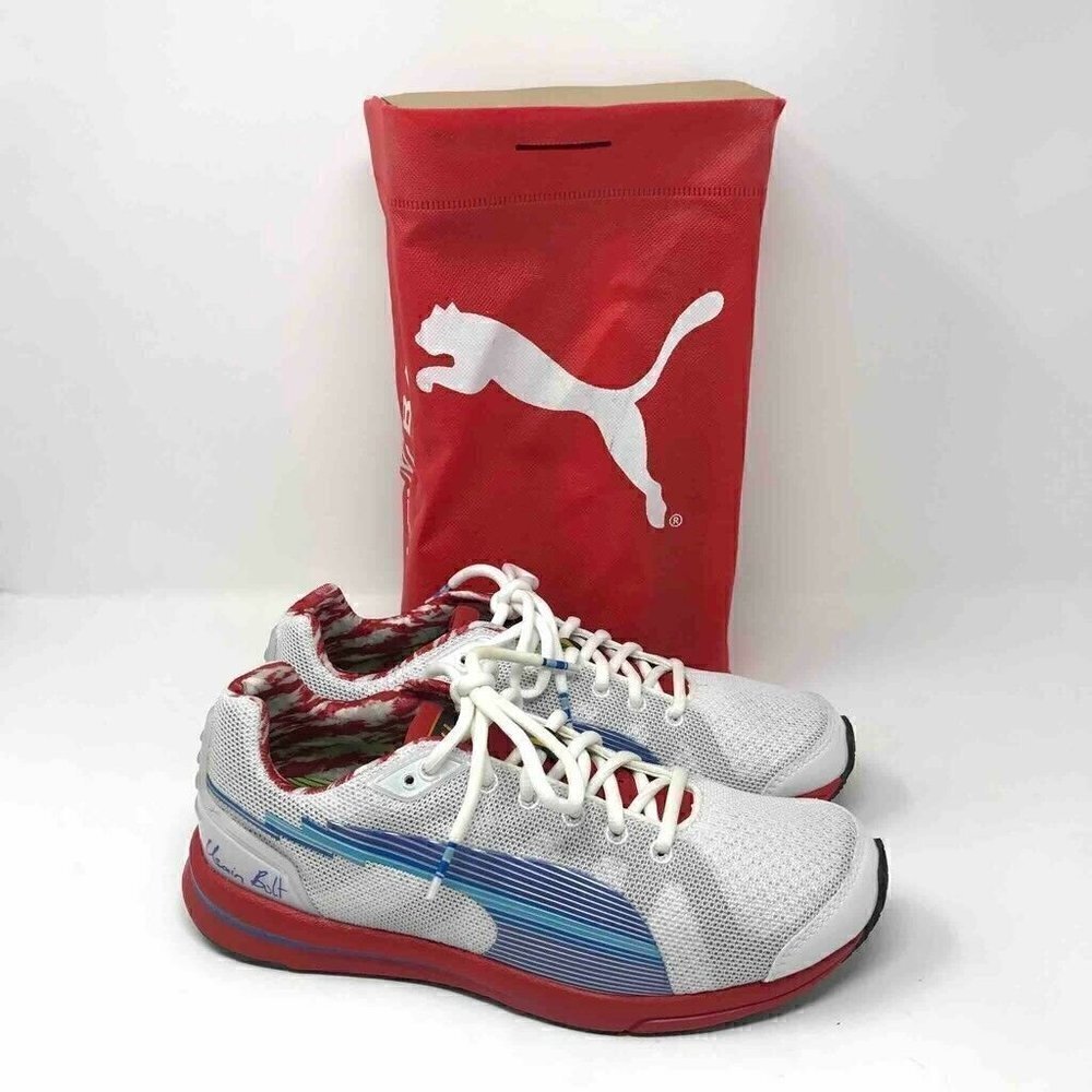 Puma Usain Bolt Evospeed Running Shoes White 6.5